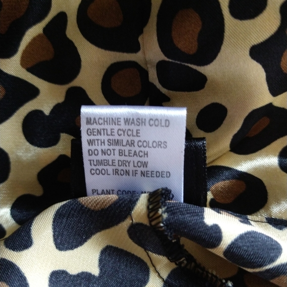 Fredericks of Hollywood animal print dress - Picture 3 of 10